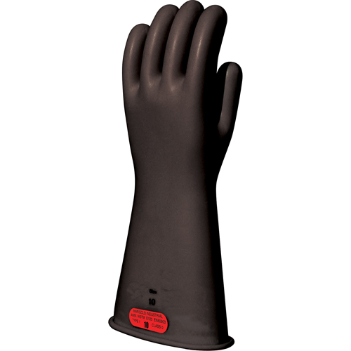 Gants isolants en caoutchouc naturel noir, ASTM classe 0, Taille 8, 11" lo Air Extreme Inc.