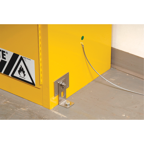 Seismic Bracket for Sure-Grip&reg; Ex Flammable Storage Cabinet Air Extreme Inc.