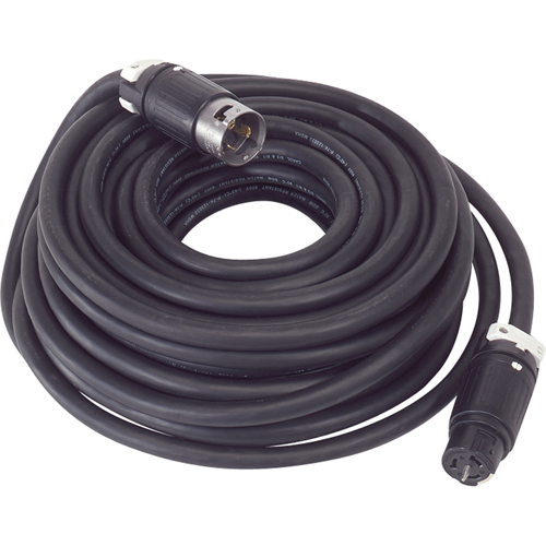 Cordon d'alimentation pour appareil temporaire de distribution de l'&eacute;nergie, SOOW, 50 A, 50' Air Extreme Inc.