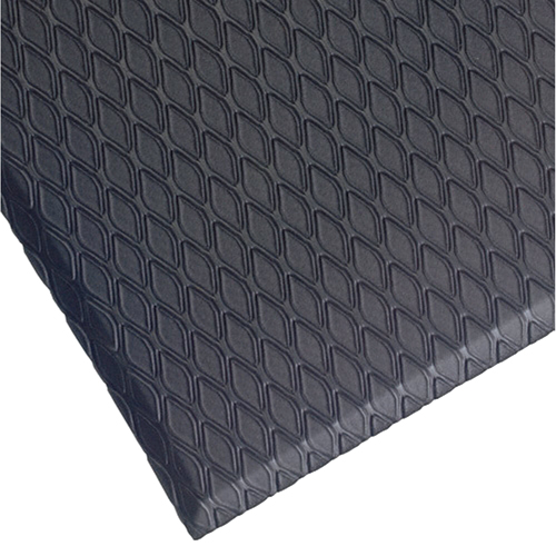 Cushion Max Mats, Diamond, 3-3/4' x 5-3/4' x 5/8", Charcoal, Nitrile/PVC Air Extreme Inc.