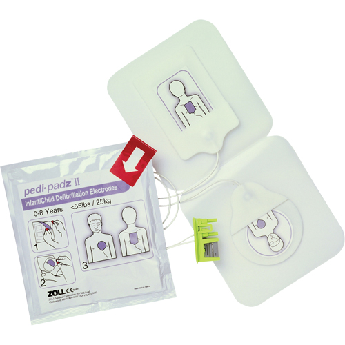 Pedi-Padz&reg; II Electrodes, Zoll AED Plus&reg; For, Class 4 Air Extreme Inc.