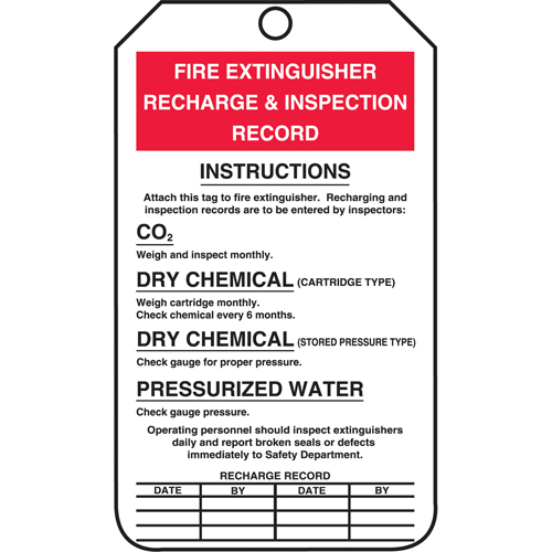 &eacute;tiquettes de s&eacute;curit&eacute; d'inspection et de contr&ocirc;le de l'&eacute;tat de l'&eacute;quipement, Plastique, 3-3/8" la x 5-7/8" h, Anglais Air Extreme Inc.
