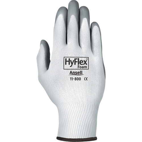 Gants Hyflex 11-800, 10/T-Grand, R&ecirc;vetement Mousse de nitrile, Calibre 15, Enveloppe en Nylon Air Extreme Inc.