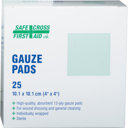 Gaze, Tampon, 4" lo x 4" la, St&eacute;rile, Dispositif m&eacute;dical Classe 1 Air Extreme Inc.