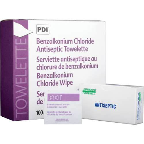 Benzalkonium Chloride Wipes, Towelette, Antiseptic Air Extreme Inc.