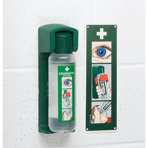 Support mural pour solution ophtalmique Cederroth Air Extreme Inc.