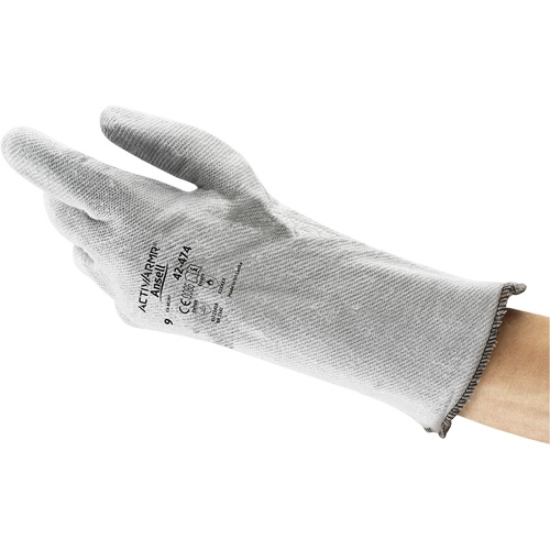 Gants souples Crusader 42-474, Nitrile, T-Grand, Prot&egrave;ge jusqu'&agrave; 400° F (204° C) Air Extreme Inc.