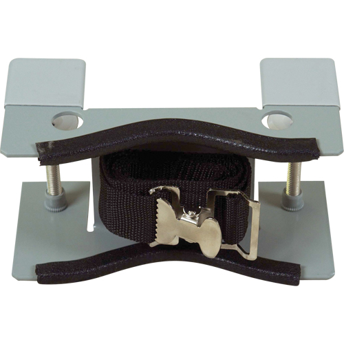 Support d'&eacute;tabli gris pour une bouteille Air Extreme Inc.