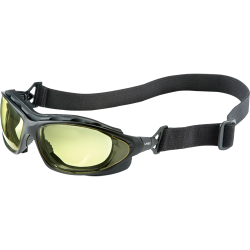 Lunettes de s&eacute;curit&eacute; &agrave; coques Uvex HydroShield Seismic, Lentille Ambr&eacute;e, Antibu&eacute;e/Anti-&eacute;gratignures, Ventilation Ferm&eacute; Air Extreme Inc.