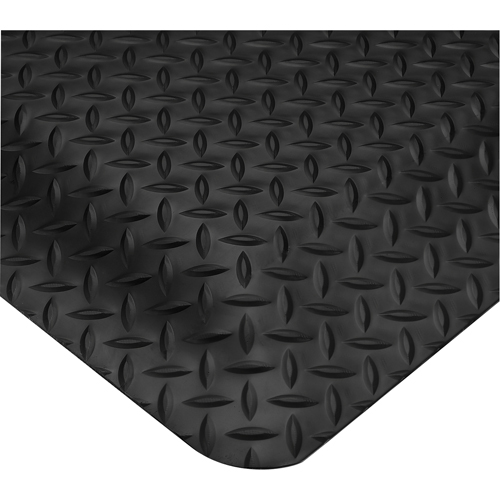 Tapis Smart No 497, Losange, 2' x 3' x 5/8", Noir, PVC Air Extreme Inc.