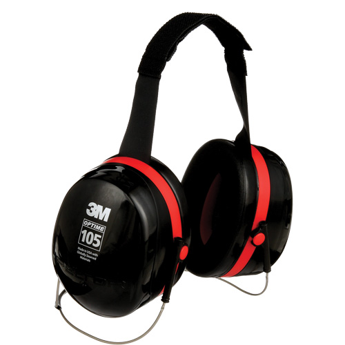 Peltor Optime 105 Series Earmuffs, Neckband, 29 NRR dB Air Extreme Inc.