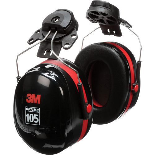Serres-t&ecirc;tes de s&eacute;rie Peltor Optime 105, Fixation pour casque, 27 NRR dB Air Extreme Inc.