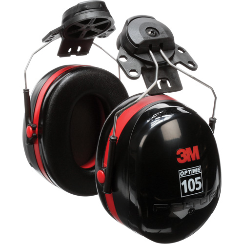 Serres-t&ecirc;tes de s&eacute;rie Peltor Optime 105, Fixation pour casque, 27 NRR dB Air Extreme Inc.