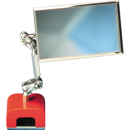 Inspection Mirror, Rectangular, 3-1/2" L x 2" W, Telescopic Air Extreme Inc.