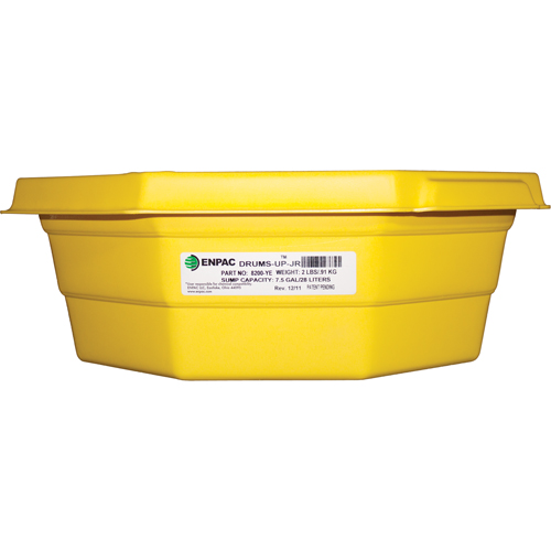 Plateaux Drums-Up Jr, 22,75" lo x 22,75" la x 7,5" h, Cap. de d&eacute;versement 7,5 gal. US Air Extreme Inc.