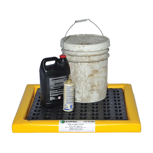 Feuilles Poly-Spillpad, 24" lo x 24" la x 2" h, Cap. de d&eacute;versement 2 gal. US Air Extreme Inc.
