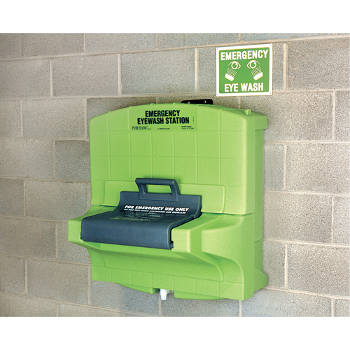 Fendall Pure Flow 1000&reg; Eyewash Station, Gravity-Fed, 7 gal. Capacity, Meets ANSI Z358.1 Air Extreme Inc.