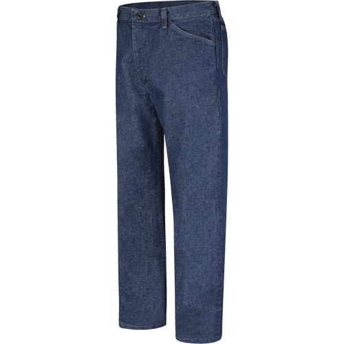 EXCEL FR&reg; Classic Fit Pre-Washed Denim Jeans, 34 Waist, 37 Inseam Air Extreme Inc.