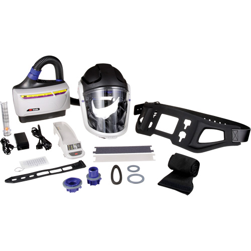 Versaflo Powered Air Purifying Respirator TR-600 Heavy Industrial Kit, Hard Hat & Faceshield, Lithium-Ion Battery Air Extreme Inc.