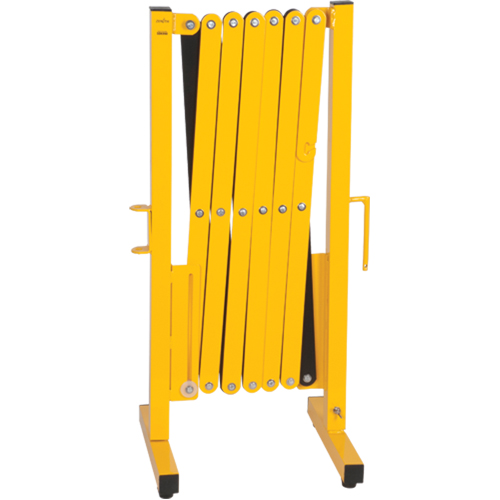 Barri&egrave;re extensible, 37" h x 11' lo, Noir/Jaune Air Extreme Inc.