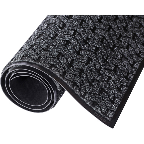 Tapis de couloir Tire-Track, Essuie-pieds/grattoir, 4' x 6' x 3/8", Charbon Air Extreme Inc.