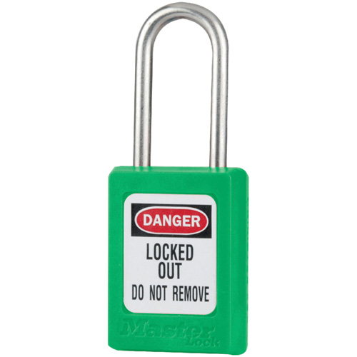 Cadenas de s&eacute;curit&eacute; S31 Zenex, Vert, Cl&eacute;s identiques, Thermoplastique, Largeur de 1-3/8" Air Extreme Inc.