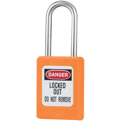 Cadenas de s&eacute;curit&eacute; S31 Zenex, Orange, Cl&eacute;s identiques, Thermoplastique, Largeur de 1-3/8" Air Extreme Inc.