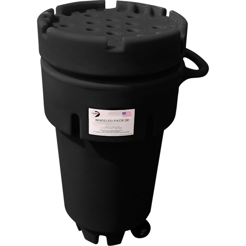 Contenants roulants Poly-Spillpaks, 50 gal. US, Mobile Air Extreme Inc.