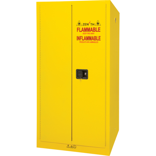 Flammable Storage Cabinet, 60 gal., 2 Door, 34" W x 65" H x 34" D Air Extreme Inc.