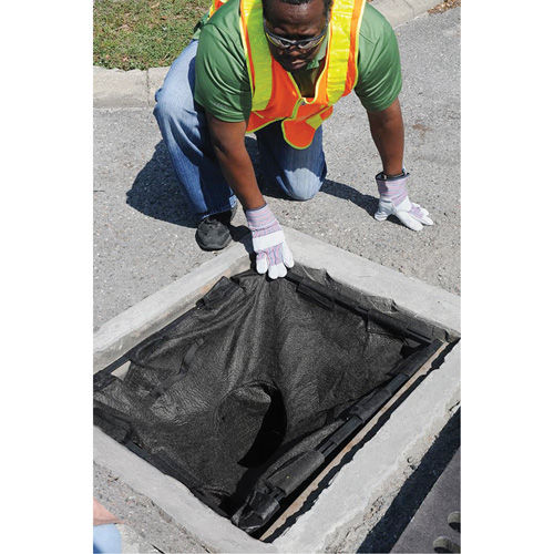 Bac de r&eacute;tention carr&eacute; Ultra-Drain Guard avec orifice de trop-plein, Huile & s&eacute;diments, 16" - 28" lo x 20" - 36" la Air Extreme Inc.
