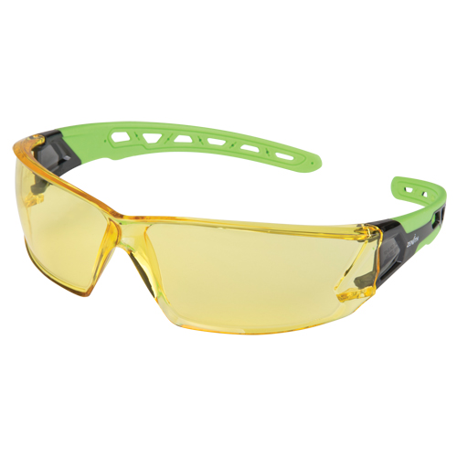 Z2500 Series Safety Glasses, Amber Lens, Anti-Scratch, ANSI Z87+/Meets/Exceeds CSA Z94.3 Air Extreme Inc.