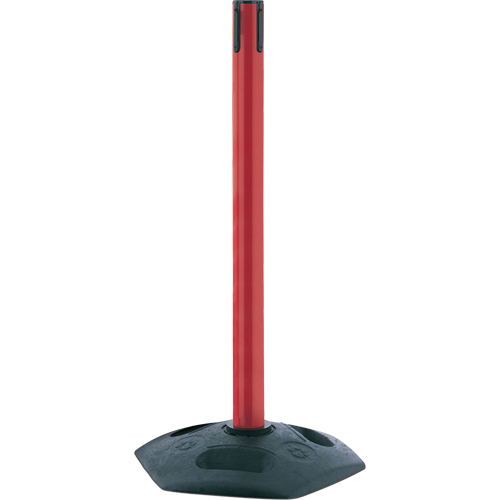 Single Line Heavy Duty Receiver Post, 38" High, Red Air Extreme Inc.