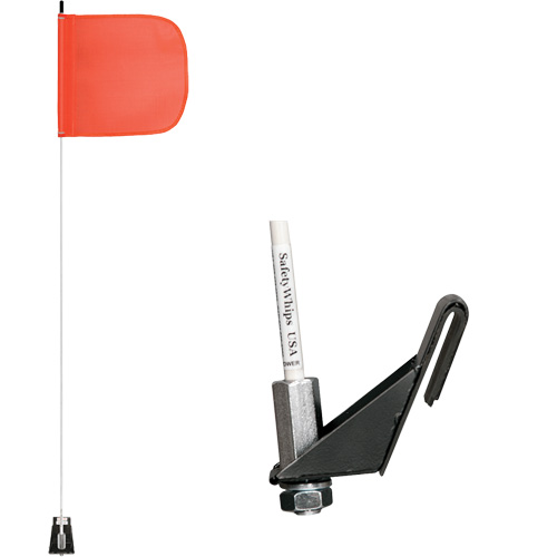 Safety Whip&reg; Light-Duty Whips, Window Mount, 5' High, Orange Air Extreme Inc.