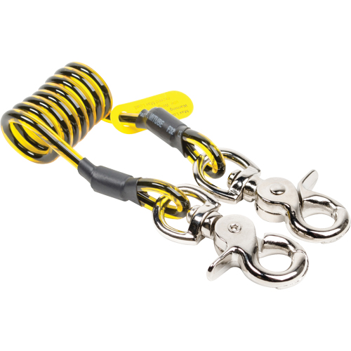 Sangle d'amarrage spirale pour outil, Spirale, Clavette double Air Extreme Inc.