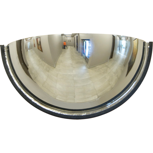 Miroir en d&ocirc;me 180°, Demi-d&ocirc;me, Dessus ferm&eacute;, Diam&egrave;tre 18" Air Extreme Inc.