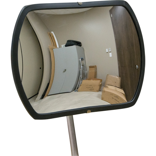 Miroir convexe rectangulaire/rond avec bras t&eacute;lescopique, 12" h x 18" la, Int&eacute;rieur/Ext&eacute;rieur Air Extreme Inc.