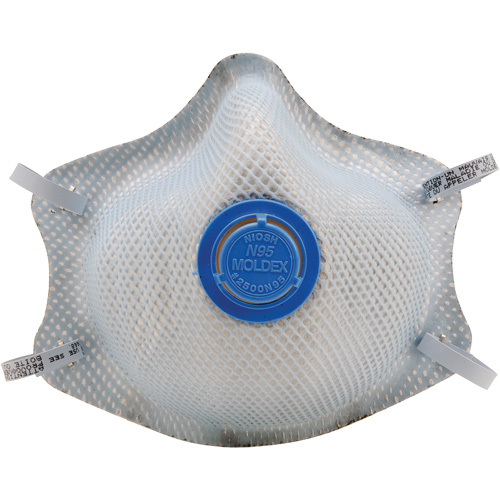 Respirateurs contre les particules 2500, N95, Certifi&eacute; NIOSH, Grand/Moyen Air Extreme Inc.