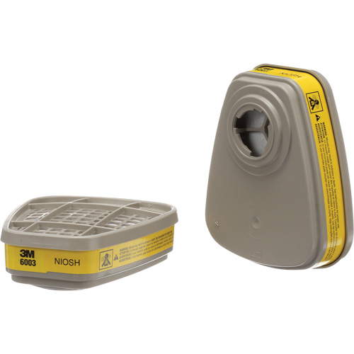 Cartouches pour respirateur s&eacute;rie 6000, Cartouche gaz/vapeur, Vapeurs organiques/Gaz acides Air Extreme Inc.