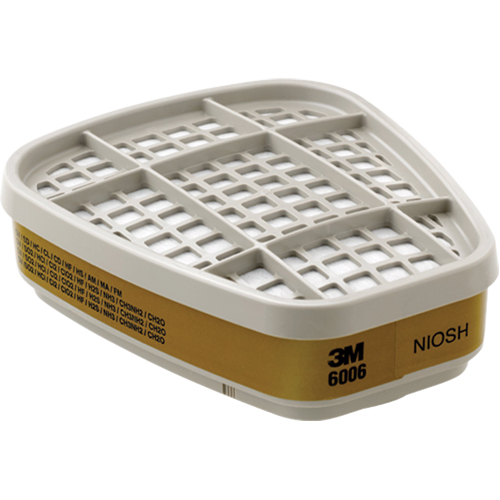 6000 Series Respirator Cartridges, Gas/Vapour Cartridge, Multi-Gas/Vapour Air Extreme Inc.