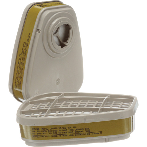 6000 Series Respirator Cartridges, Gas/Vapour Cartridge, Multi-Gas/Vapour Air Extreme Inc.