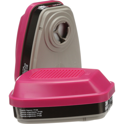 Cartouches pour respirateur s&eacute;rie 6000, Cartouche gaz/vapeur, Vapeurs organiques/P100 Air Extreme Inc.