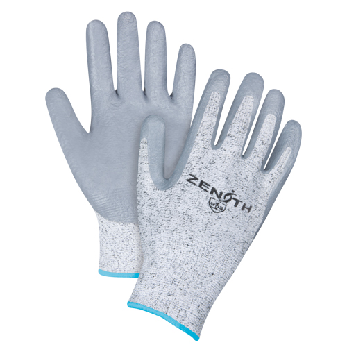 Gants &eacute;lastiques sans coutures r&eacute;sistants &agrave; la coupe, Taille T-Grand/10, Calibre 13, Rev&ecirc;tement Nitrile, Enveloppe en PEHP, ANSI/ISEA 105 niveau 2/EN 388 niveau 3 Air Extreme Inc.