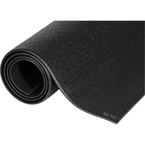 Tapis Comfort-King, Lisse, 2' x 3' x 3/8", Noir, &eacute;ponge Air Extreme Inc.