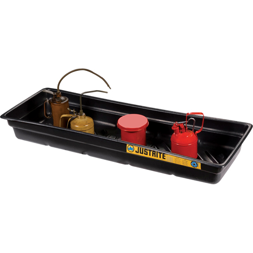 EcoPolyBlend Spill Tray, 46" L x 16" W x 5.5" H, 12 gal. Spill Capacity Air Extreme Inc.
