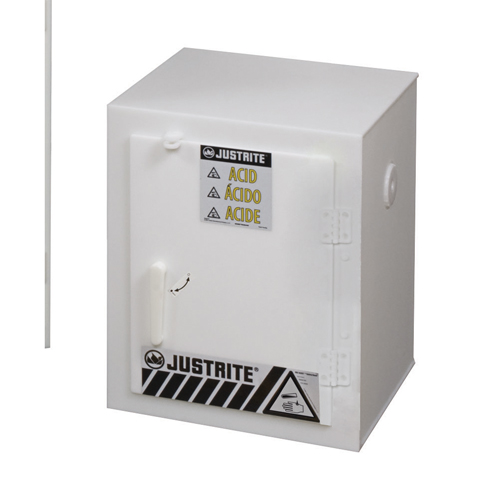 Solid Polyethylene Acid Cabinets, 6 x 0.66043 Gal., 17" x 22" x 17" Air Extreme Inc.