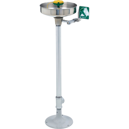 Axion&reg; Eye/Face Wash Station, Pedestal Installation, Stainless Steel Bowl Air Extreme Inc.