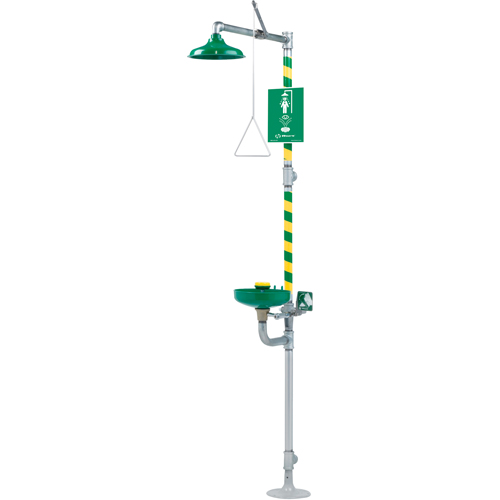 Combinaisons de douche oculaire/faciale & douche d'urgence, Socle Air Extreme Inc.