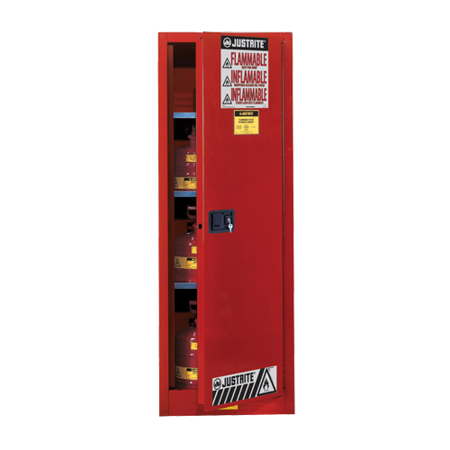 Armoire de s&eacute;curit&eacute; pour produits inflammables EX Slimline Sure-Grip , 22 gal., 3 tablettes Air Extreme Inc.