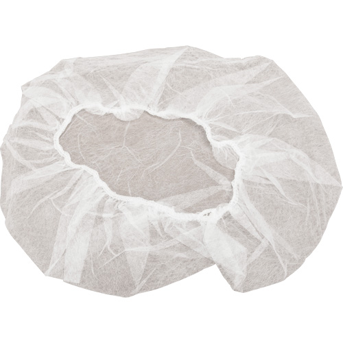 Bonnets bouffants non tiss&eacute;s, Polypropyl&egrave;ne, 21"/Grand, Blanc Air Extreme Inc.
