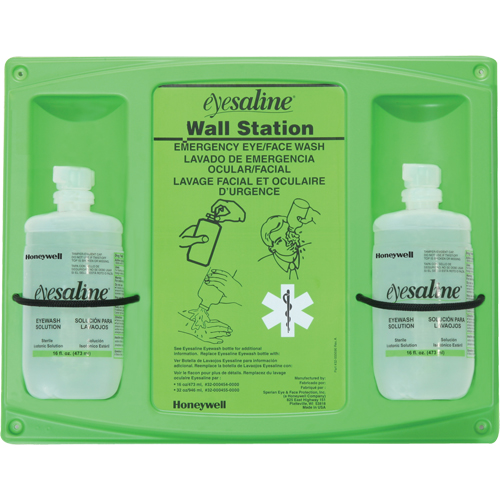 Saline Eyewash Wall Station, Double Air Extreme Inc.